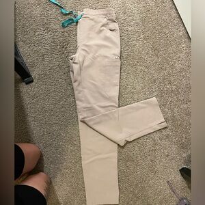 Figs Beige Yola Scrub Pant